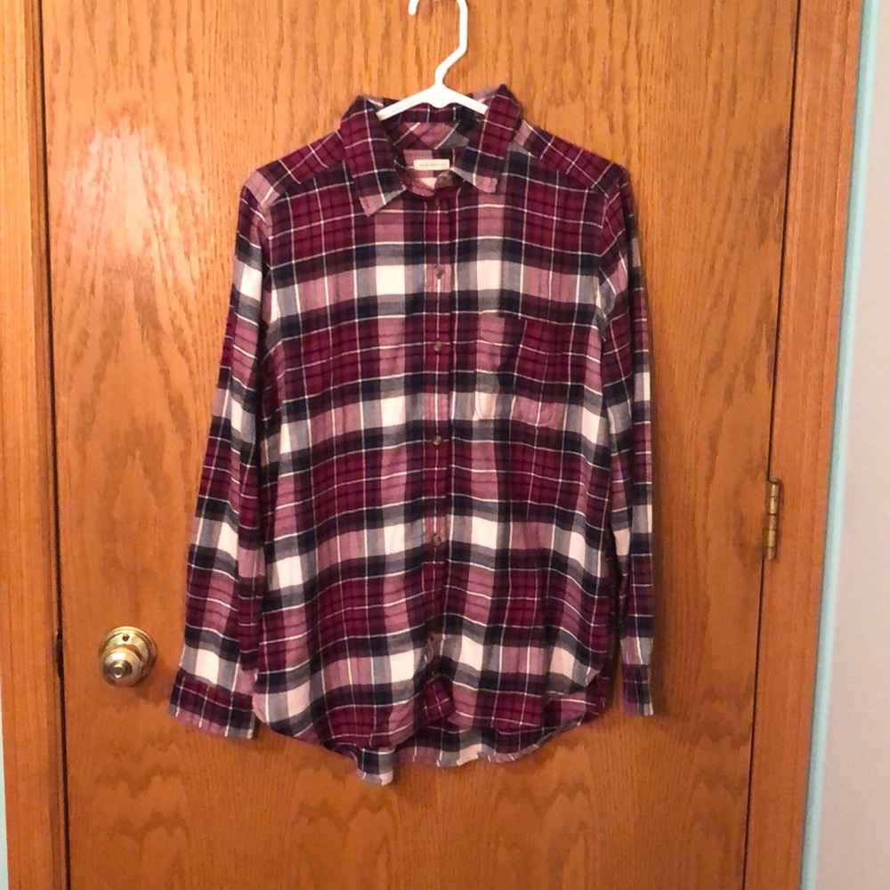Long sleeve flannel